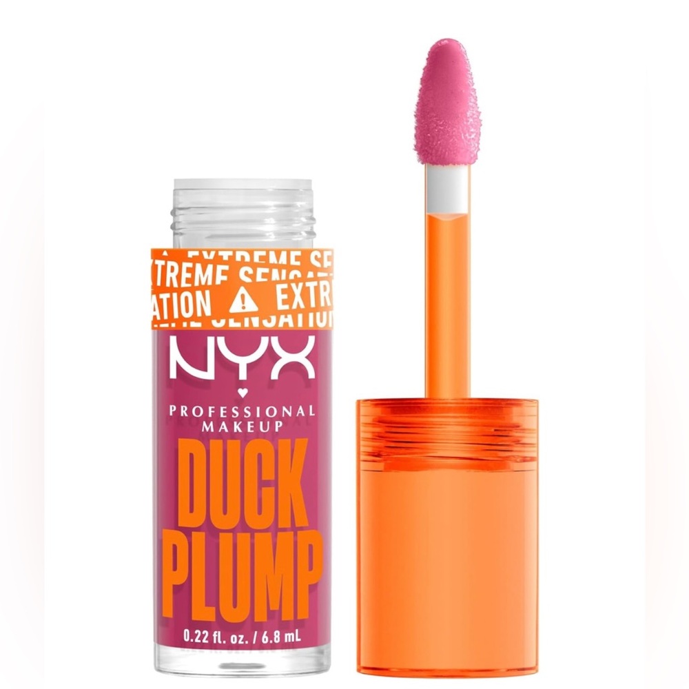 NYX PROFESSIONAL MAKEUP, Duck Plump High Pigment Plumping Lip Gloss-Pick Me Pink